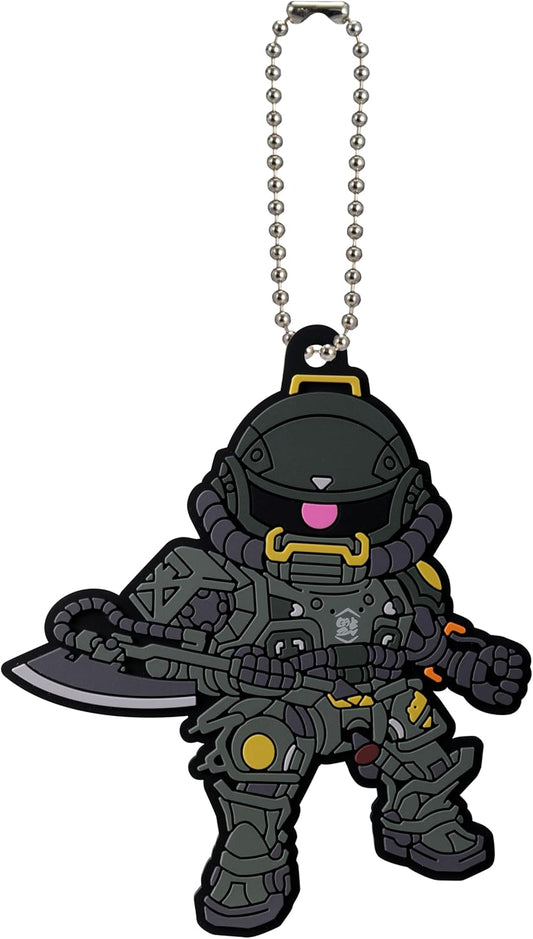Bandai Mobile Suit Gundam GQuuuuuuX Rubber Charm Keychain - 1 Random