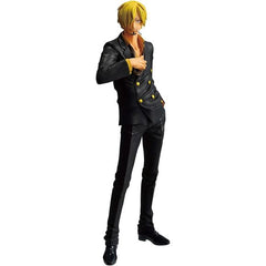 Standing at approximately 9.8" tall, Sanji is seen in their popular pose. Masterlise Figures are Ichibansho's premiere statue line featuring a larger size compared to other figures and high-quality detail. This line is truly a masterpiece for fans to collect! Be sure to collect this and enhance your display with other incredible Ichibansho figures!