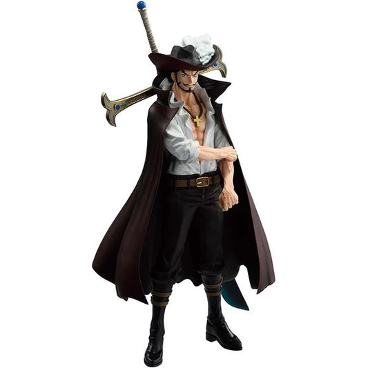 Bandai Spirits Ichibansho is proud to announce their newest release Dracule Mihawk (Beyond the Trials)!

Standing at approximately 9.8" tall, Mihawk is seen in their popular pose. Masterlise Figures are Ichibansho's premiere statue line featuring a larger size compared to other figures and high-quality detail. This line is truly a masterpiece for fans to collect! Be sure to collect this and enhance your display with other incredible Ichibansho figures!