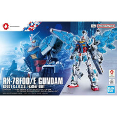Celebrate the upcoming Osaka EXPO2025 with this limited-edition RX-78F00/E Gundam EX-001 GLASS Feather Unit, a premium 1/144 scale model kit created as part of the event’s exclusive merchandise lineup. This special version reimagines the iconic RX-78 lineage with a futuristic “Glass Feather” motif, featuring clear parts, refined detailing, and a sleek exhibition-style finish that stands out in any Gunpla collection.

Designed to commemorate the technological and artistic themes of EXPO2025, this model kit b