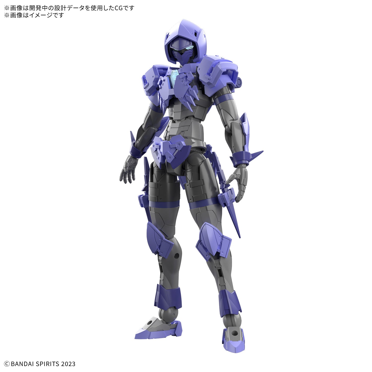 PRE-ORDER: Expected to ship in May 2025

Bandai's "30MF (30 Minutes Fantasy)" figure-kit series allows you to create your own fantasy-based figures and characters! The starter set includes armor and armed parts in addition to the base "silhouette" (elementary body). The body included with the Liber Assassin is the same as the 30MF Liber Knight; the "silhouette" is fully posable like a human body, including movable axes on the head and neck that allow natural flexibility.