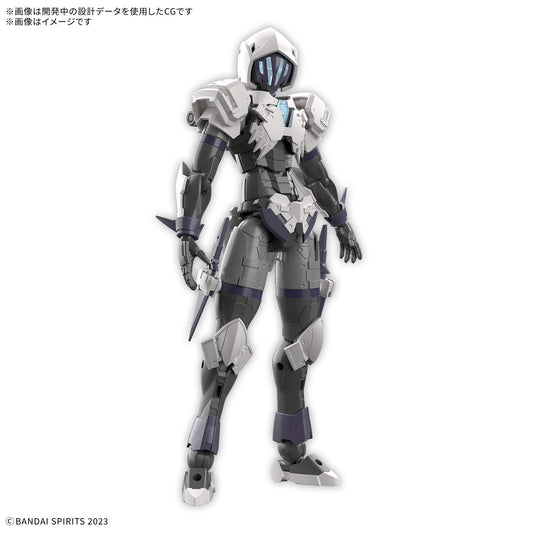 PRE-ORDER: Expected to ship in June 2025

Bandai's "30MF (30 Minutes Fantasy)" figure-kit series allows you to create your own fantasy-based figures and characters! The starter set includes armor and armed parts in addition to the base "silhouette" (elementary body). The body included with the Rosan Assassin is the same as the 30MF Rosan Knight; the "silhouette" is fully posable like a human body, including movable axes on the head and neck that allow natural flexibility.