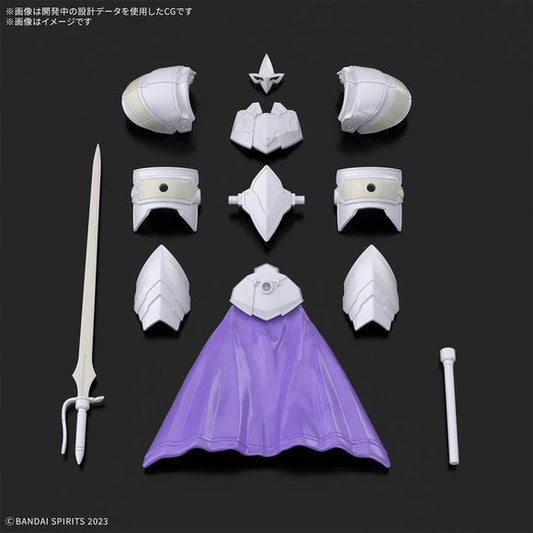 PRE-ORDER: Expected to ship in August 2025

This "Class Up Armor" set from Bandai's "30MF (30 Minutes Fantasy)" model-kit series, where you can create your own fantasy job, allows you to "class up" your Liber Wizard to a Liber Enchanter with "Armor Cross" (armor replacement)! The attribute of the Element Core is "ice," and the face design and coloring are different from the Rosan Enchanter. Place your order today!

[Set Contents]:

Sword
Armor parts (x1 set)
Armor parts (x1 set)