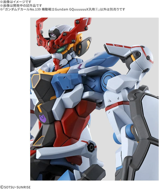 Bandai Hobby Gundam Decal GD-139 1/144 GQuuuuuuX Multiuse 1 Water Slide Decal
