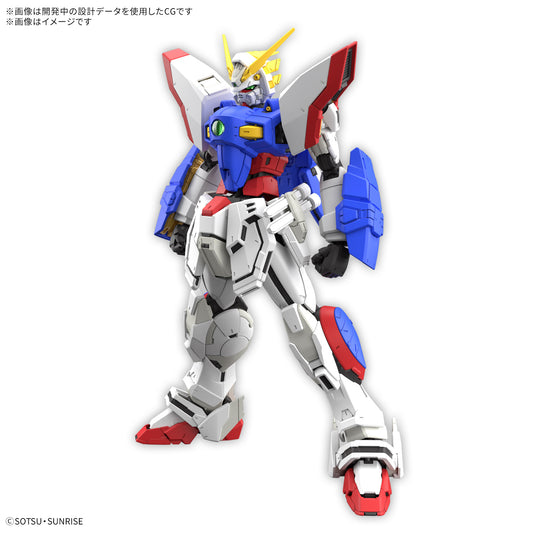 PRE-ORDER: Expected to ship in May 2025

The Shining Gundam from "Mobile Fighter G Gundam" gets a new 1/144-scale "RG (Real Grade)" model kit from Bandai, with a realistic appearance and advanced mobility that allows it to transform into its Super Mode! The entire body is fully posable, so you can recreate Super Mode without parts replacement