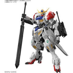 PRE-ORDER EXPECTED TO SHIP IN JANUARY OF 2026

The Gundam Barbatos Lupus from "Mobile Suit Gundam: Iron-Blooded Orphans" finally joins the "MG (Master Grade)" model-kit lineup from Bandai! The latest Gundam Frame allows for even more dynamic poses!

In addition to updating the shoulder joints, the Gundam Frame has a new improved range of motion for tilting the waist forward and backward, allowing for even more flexible poses.
The backpack is equipped with a swing gimmick that does not restrict the range of