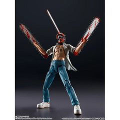 PRE-ORDER: Expected to ship in December of 2025

The seventh installment of the S.H.Figuarts "Chainsaw Man" series is here—CHAINSAW MAN as he appears in the "Reze Arc" movie! CHAINSAW MAN is back, now in his outfit from the "Chainsaw Man: Reze Arc" movie! He's been redesigned to match his appearance in the film and boasting even more movability, so you can immerse yourself in action scenes!