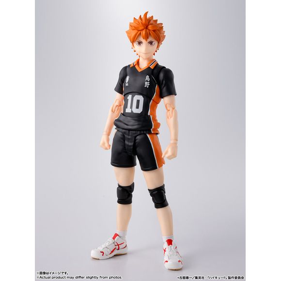 PRE-ORDER: Expected to ship in February of 2026

Shoyo Hinata, the protagonist of the anime "Haikyu!!", is finally available as part of Bandai's "S.H.Figuarts" action-figure lineup! He has an overwhelming range of motion so you can recreate your favorite volleyball action scenes!