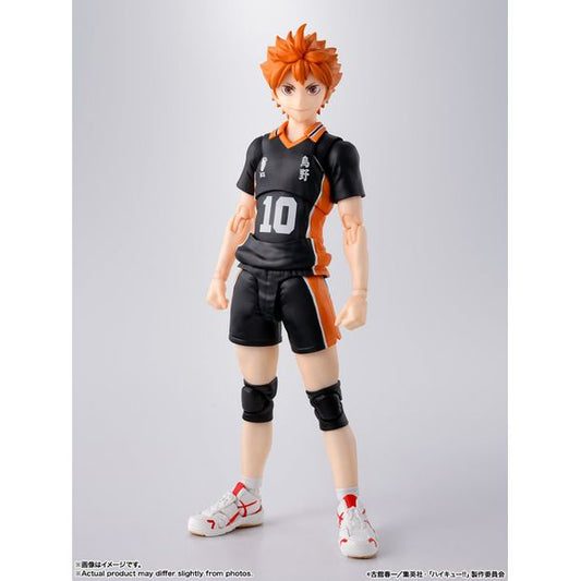 PRE-ORDER: Expected to ship in February of 2026

Shoyo Hinata, the protagonist of the anime "Haikyu!!", is finally available as part of Bandai's "S.H.Figuarts" action-figure lineup! He has an overwhelming range of motion so you can recreate your favorite volleyball action scenes!