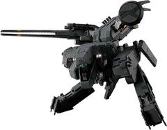 The nuclear-armed bipedal tank METAL GEAR REX from the "Metal Gear" series' "METAL GEAR SOLID" is now available in the Chogokin series.

It features metal alloy in various parts and its iconic camouflage pattern is beautifully painted on its body. This definitive edition of METAL GEAR REX also features a lighting function. METAL GEAR REX is now activated! 6.9 inches (17.52cm). Made of ABS and diecast. Features Light-up elements (3 LR44 batteries required, batteries are included).