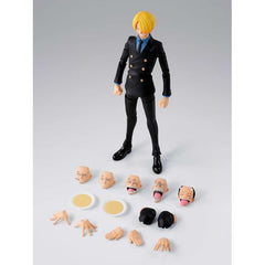 Bandai Tamashii Nations One Piece S.H.Figuarts Sanji -Romance Dawn- Action Figure