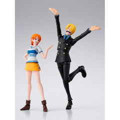 Bandai Tamashii Nations One Piece S.H.Figuarts Sanji -Romance Dawn- Action Figure