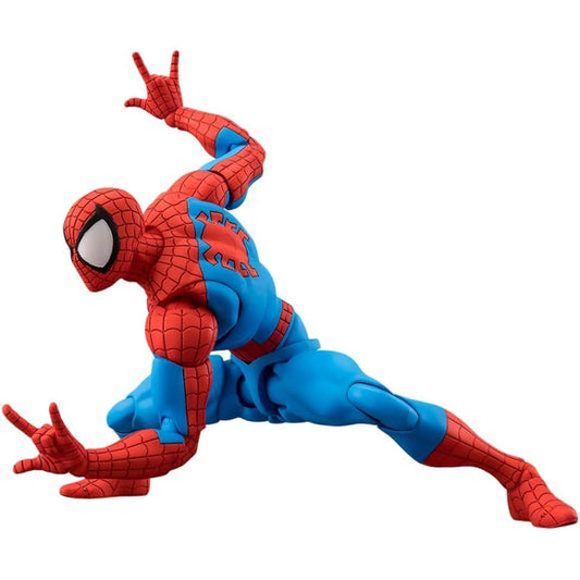 SPIDER-MAN joins S.H.Figuarts GAMERVERSE series! In addition to Spider Web parts to recreate swinging, this item comes with his iconic Web Shield to allow for an even wider variety of action poses and scenes to be recreated! This set also has an effect sheet for Spider-Man's Spider Sense, enabling the recreation of several Spider-Man actions from the video game! Includes 4 Pairs of interchangeable hands, Interchangeable head part, Spider web for swinging, Defensive spider web, Adapter parts for Spider-Sense