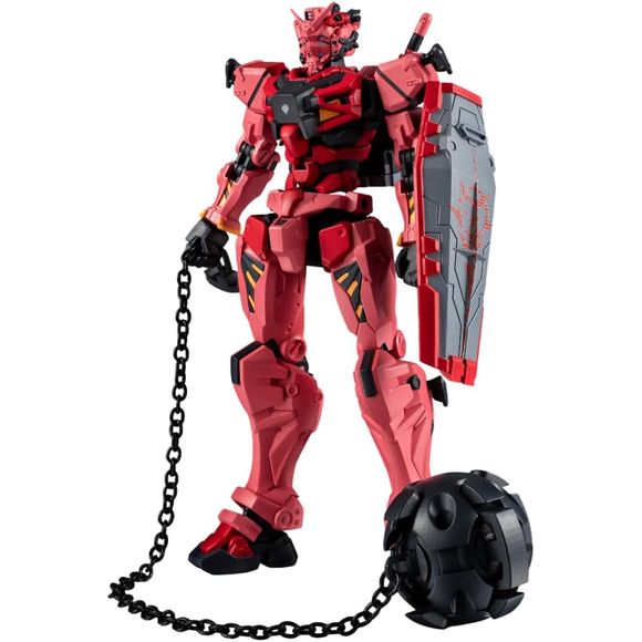 The RED GUNDAM from "Mobile Suit Gundam GQuuuuuuX" joins GUNDAM UNIVERSE!

From GUNDAM UNIVERSE comes the RED GUNDAM that played an active role in "Mobile Suit Gundam GQuuuuuuX"! Using the UNIVERSAL REACTION FRAME, we pursued optimal range of motion and ease of play to enable reproduction of scenes from the show! The mobile suit's distinctive design has been reproduced, achieving both ease of play and stylishness.