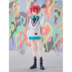 PRE-ORDER: Expected to ship in January of 2026

From “Mobile Suit Gundam GQuuuuuuX” comes Amate Yuzuriha, now available from S.H.Figuarts! The included exchangeable expression parts allow you to recreate her wide range of facial expressions as seen in the show. It also comes with a smartphone and a Haro. Enjoy a variety of different play options!