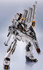 <p>Bring Amuro Ray's legendary final mobile suit to your collection with the <strong>METAL ROBOT Spirits <SIDE MS> ν Gundam</strong> from <strong>Mobile Suit Gundam: Char's Counterattack</strong>!</p>

<p>This premium articulated figure combines detailed sculpting, painted finishes, and die-cast components to give the ν Gundam a substantial feel and impressive display presence. Standing approximately 5.9 inches tall, the figure faithfully recreates the iconic design of Amuro's advanced mobile suit.</p