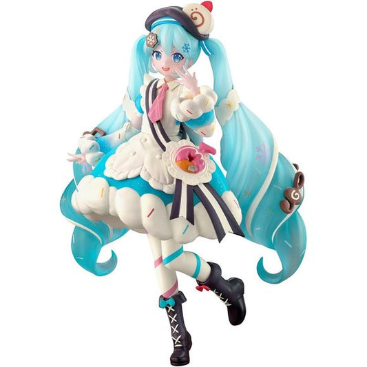 Bandai Ichibansho Vocaloid Snow Hatsune Miku Figure Statue