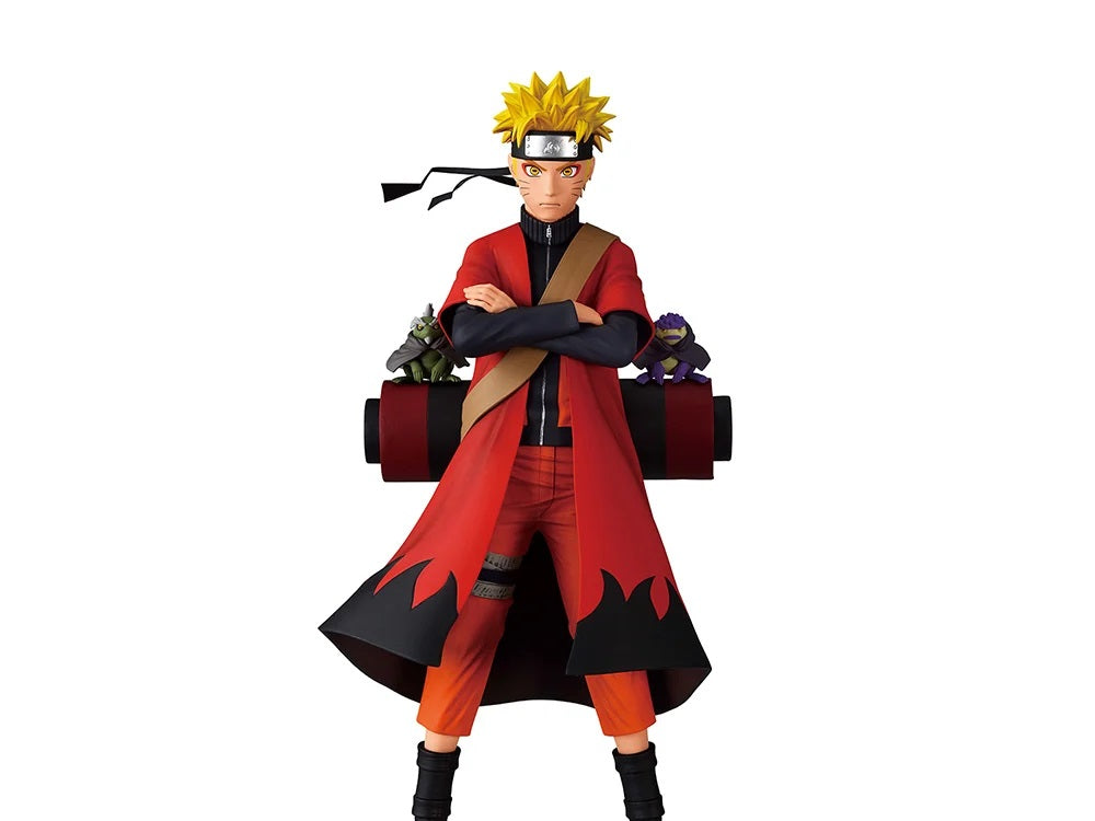 Bandai Spirits Ichibansho is proud to announce their newest release, Naruto Uzumaki (Sage Mode) (A Bridge Between the Lament of Samsara and Peace)! Standing at approximately 9.5" tall, Naruto with Fukasaku and Shima on his scroll are seen in a popular pose. Be sure to collect this and enhance your display with other incredible Ichibansho figures!

Masterlise Figures are Ichibansho's premiere statue line featuring a larger size compared to other figures and high-quality detail. This line is truly a masterpie