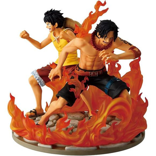 Bandai Spirits Ichibansho is proud to announce their newest release, Ace & Luffy (Dramatic Memories)! Standing at approximately 6" tall, Ace & Luffy are seen in their popular pose. Be sure to collect this and enhance your display with other incredible Ichibansho figures!

Revible Moment is a new figure line from Ichibansho that features your favorite characters in iconic moments. Relive your favorite scenes with this incredible line!