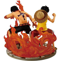 Bandai One Piece Ichibansho Ace und Ruffy Dramatic Memories Revible Moment Figur