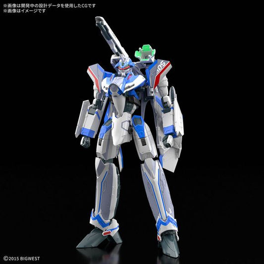 (PRE-ORDER: August 2025) Bandai Hobby Macross VF-31J Siegfried (Hayate Immelman Use) DELUXE SET 1/100 Scale HG Model Kit