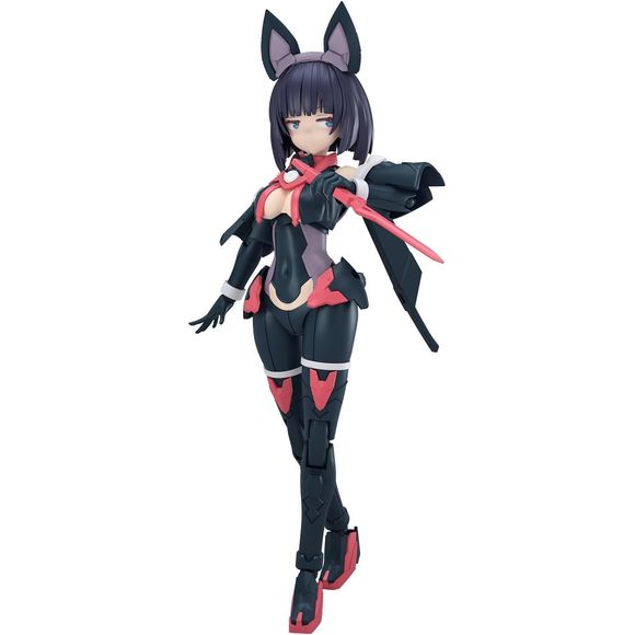 A new sister, "30MS SIS-K00 Micolulu [Color B]," has been added to the "30 MINUTES SISTERS" series! The face parts come with three different expressions created using tampo printing. The knife with sheath can be hung on the backpack and the tooth parts are divided and can be attached selectively.