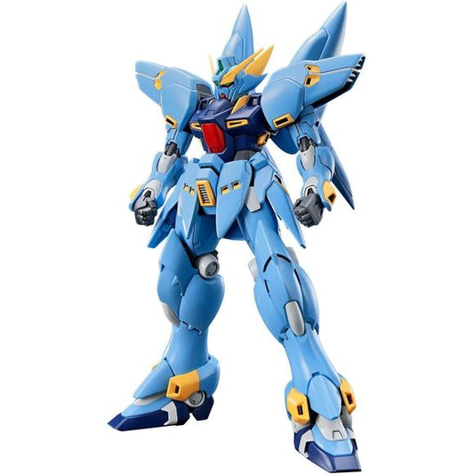 The Huckebein from "Super Robot Wars OG" is now a "HG (High Grade)" model kit from Bandai! 

A variety of weapons are included, such as the Black Hole Cannon and Leap Slasher.
The Black Hole Cannon can be connected to the included action base to display it in a shooting pose.
The Leap Slasher comes with effect parts that allow you to recreate the launch scene