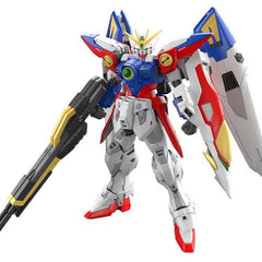 PRE-ORDER: Expected to ship in October 2025

Bandai recreates the Wing Gundam Zero in a completely new form in this new "Real Grade (RG)" model kit! With overwhelming mobility and flight capabilities, and is equipped with an original gimmick that's unique to the RG series! The Wing Binder features five movable points for flexible posing.