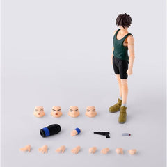 Bandai Tamashii Nations Gundam Wing S.H.Figuarts Figura de acción de Heero Yuy