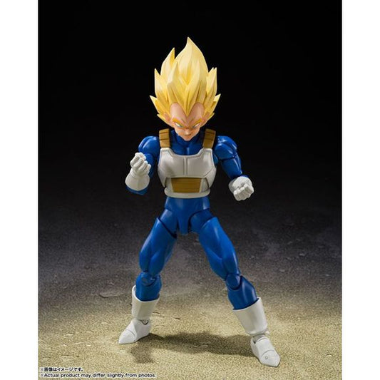 Bandai Tamashii Dragon Ball Z S.H.Figuarts Super Saiyan Vegeta Dangerous Pride Action Figure