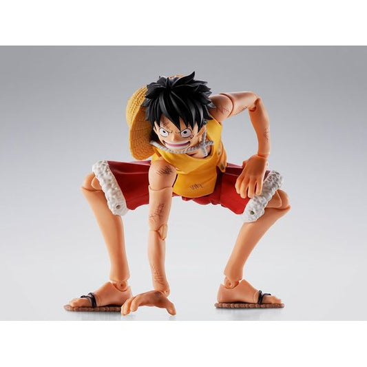 Bandai Tamashii Nations One Piece S.H.Figuarts Monkey D. Luffy -Summit War of Marineford- Action Figure