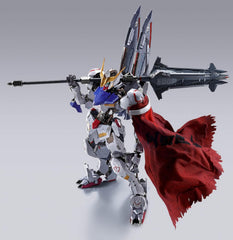 Bandai Tamashii Nations Metal Build Gundam Barbatos 4th Form + Boomerang Mace Action Figure