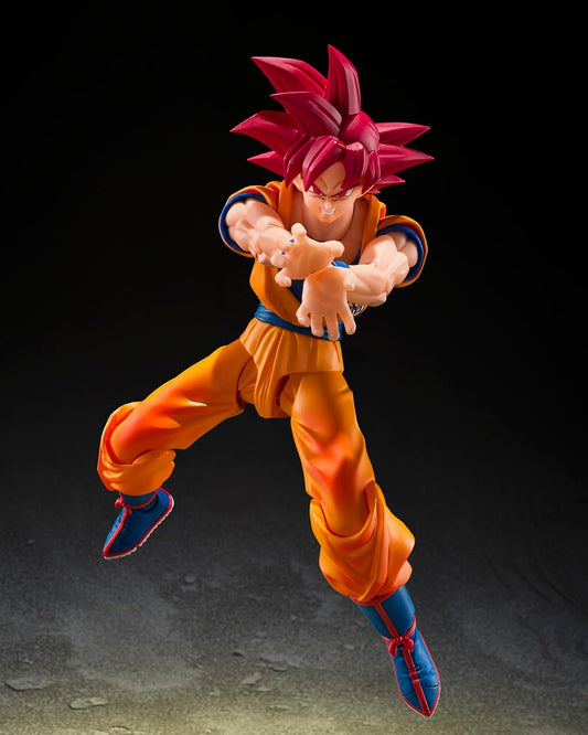 Bandai Tamashii Nations S.H.Figuarts Dragon Ball Super Saiyan God Son Goku (God Aura) Action Figure