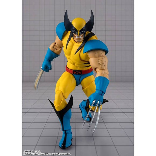 PRE-ORDER: Expected to ship in August of 2026

Wolverine joins the S.H.Figuarts GAMERVERSE series! His signature expressions are recreated with interchangeable head parts: a gritted-teeth face and a shouting face. Claw parts are included for both fists and expressive open hands.
