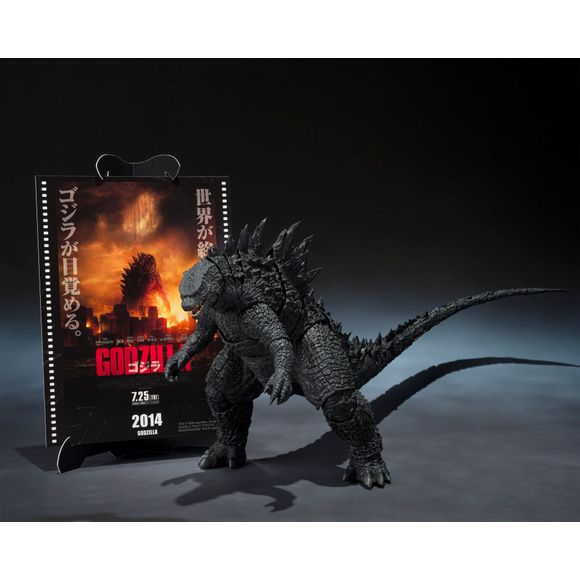 PRE-ORDER: Expected to ship in July of 2026

This variation of Godzilla from the 2014 film was produced (prototype, coloring, and modeling) by the leading Godzilla sculptor, Yuji Sakai. The coloring has been adjusted to match its appearance in the film. Godzilla also comes with a papercraft featuring the movie's poster art.