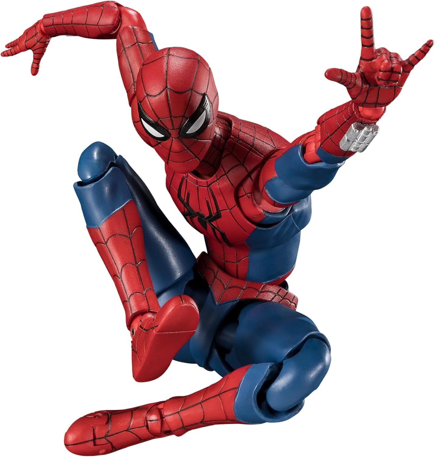 Maybe that's my responsibility, to live alone with the truth.

Swinging in once more to star in the S.H.Figuarts line is none other than everyone's favorite webbed superhero, Spider-Man! Inspired by Tom Holland's portrayal in the smash hit film Spider-Man: Brand New Day, this solitary hero must summon every ounce of his courage and cunning if he thinks he can overcome the new dangers that surround him....and the strange new mutations that are ravaging him from within.

Designed with S.H.Figuart's trademark