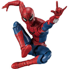 Maybe that's my responsibility, to live alone with the truth.

Swinging in once more to star in the S.H.Figuarts line is none other than everyone's favorite webbed superhero, Spider-Man! Inspired by Tom Holland's portrayal in the smash hit film Spider-Man: Brand New Day, this solitary hero must summon every ounce of his courage and cunning if he thinks he can overcome the new dangers that surround him....and the strange new mutations that are ravaging him from within.

Designed with S.H.Figuart's trademark