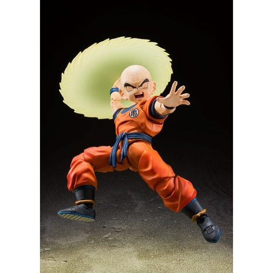 Tamashii Nations Dragon Ball Z S.H.Figuarts Krillin Earth's Strongest Man Action Figure