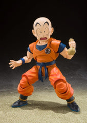 Tamashii Nations Dragon Ball Z S.H.Figuarts Krillin Earth's Strongest Man Action Figure
