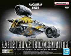 Bandai Hobby Star Wars The Mandalorian and Grogu Vehicle Razor Crest Model Kit