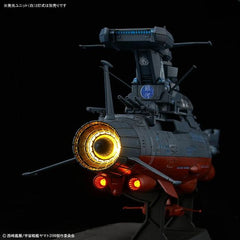 Bandai Battleship Yamato 3199 Wave Motion Experiment Ship Ginga 1/1000 Scale Model Kit