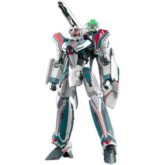 From the Macross Delta anime series comes the HG VF-31S Siegfried (Arad Molders Use) 1/100 scale model kit by Bandai! This model kit features a wide range of motion for creating various poses, along with including additional parts and accessories for customizing the model. Be sure to add this model kit to your Macross collection!
