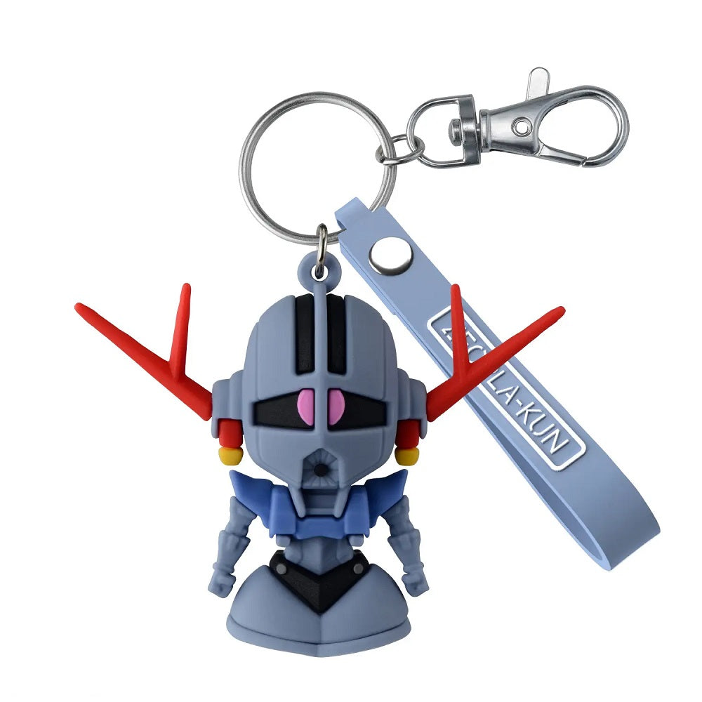 Bandai brings us a fun 3D mascot keychain featuring Zeopla-kun, the character who conveys the fun of Gunpla! A rubber charm with the character's name Zeong is included.