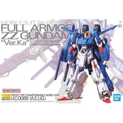 Bandai Hobby ZETA Gundam Full Armor ZZ Gundam Ver.Ka MG 1/100 Model Kit