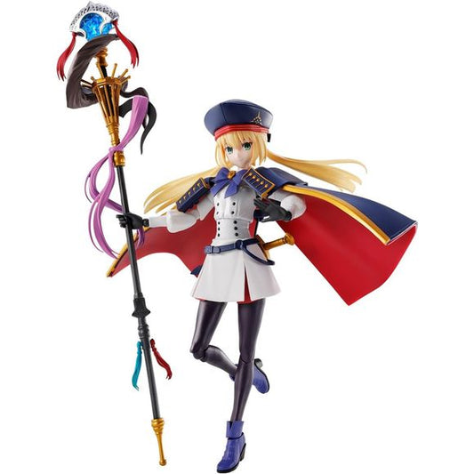 Altria Caster from "Fate/Grand Order" joins Bandai's "30MS (30 Minutes Sisters)" action-figure model-kit lineup! 

Three different tampo-printed interchangeable faces are included.
She comes with a staff, sword, hat, cape, and numerous interchangeable hands.
The hat and cape are detachable, allowing you to recreate her appearance without the hat using interchangeable parts.