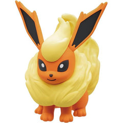Flareon has joined the "Pokepla Quick!!" series, which requires no tools and is easy to assemble even for first-timers! Enjoy the charming and cute poses that will make you want to collect them all! Carefully divided parts allow for easy assembly and a colorful finish while the simple design allows you to imagine the finished product as soon as you see the runner.
