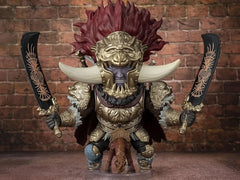 PRE-ORDER: Expected to ship in February 2027.

From the action RPG ELDEN RING, a figure of Starscourge Radahn joins the Figuarts mini series! The charm of the character is packed into a palm-sized deformed design. Starscourge Radahn from ELDEN RING joins this deformed figure series, known for its simple articulation. [Set Contents] Main figure, Interchangeable hand parts (left and right), Emaciated horse, Dedicated display stand set. Approx. 4.72 inches tall (12cm).