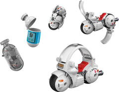 PRE-ORDER: Expected to ship in January of 2027.

Bulma's Motorcycle (Hoi-Poi Capsule No. 9) from "Dragon Ball" is now part of the new "ChangeArts" toy series from Tamashii Nations!

The "ChangeArts" series delivers the fun and surprise of transformation, utilizing the transformation technology (ChangeArts) that Tamashii Nations is proud of! Inspired by the way mecha emerge from capsules in the "Dragon Ball" series, this item is meticulously sculpted to faithfully recreate its appearance in the show. The kic