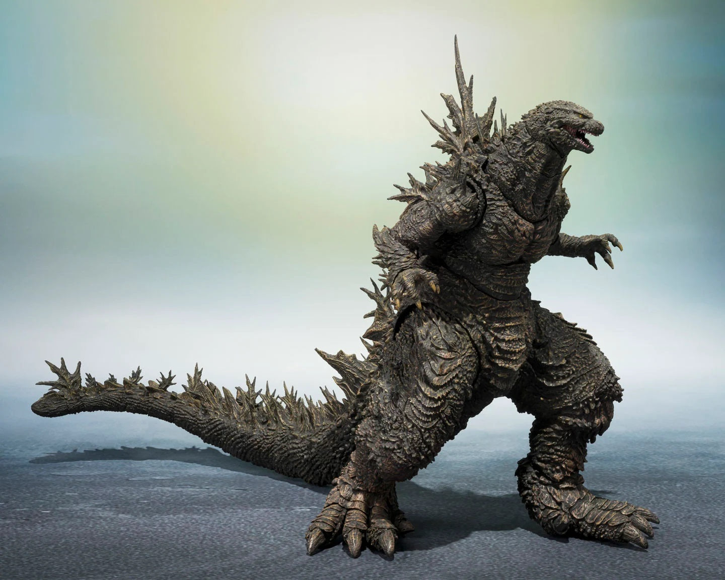 PRE-ORDER: Expected to ship in December of 2026.

GODZILLA [2026] from the film GODZILLA MINUS ZERO joins S.H.MonsterArts! Based on the 3D data used in the film, it is brought to life just as it appears on-screen! Godzilla features premium articulation to create his various iconic poses from the film, while capturing the memorable details of the Kaiju with a highly detailed sculpt. Don't miss out on adding this figure to your Godzilla collection! 6.3 inches tall (16cm).