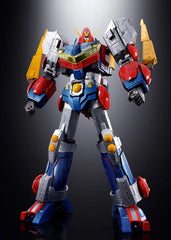 PRE-ORDER - Expected to ship in March 2027. 

The COM-BATTLER V features brand new modeling that includes updated details, articulation, and transformation structure, and comes with a new battle machine, the Battle Armor, to make it SOUL OF CHOGOKIN COM-BATTLER V6! It boasts a wide range of motion even in its combined form and can separate into six battle machines! 11.23 inches tall (26cm) tall.

Includes:
Battle Jet
Battle Crusher
Battle Tank
Battlemarine
Battle Craft
Battle Armor
3 Pairs of interchangeabl